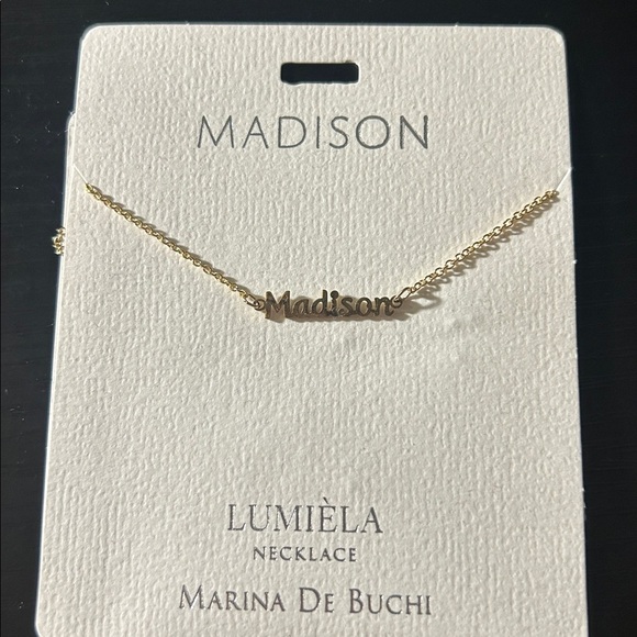 NWT “Madison” Necklace- Gold - Picture 3 of 4